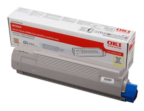 OKI MC860 MFP Toner Amarelo 10K , Oki , OKI44059209 , 5031713043591
